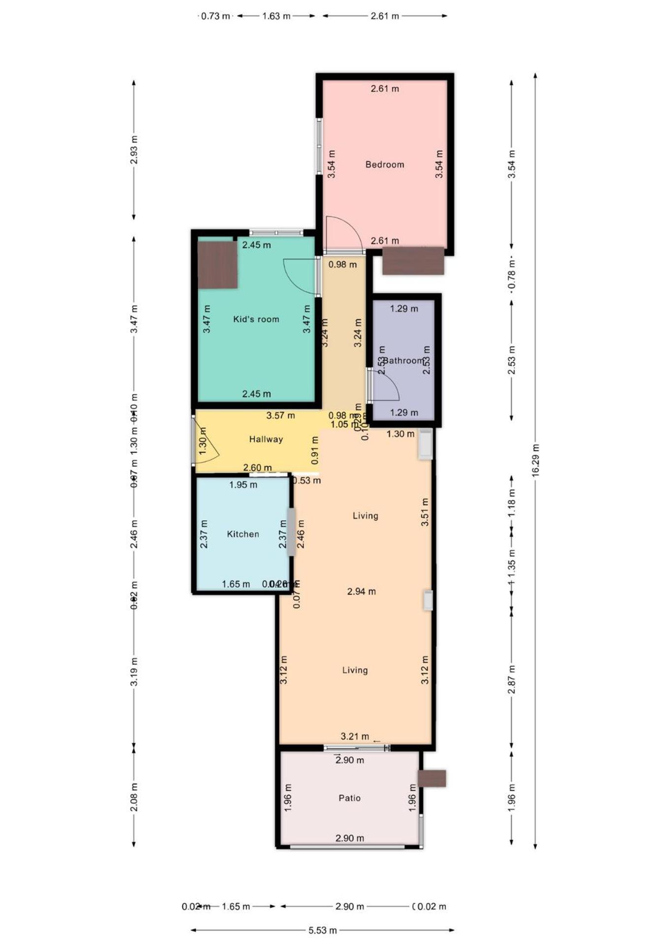 דירות Casa Bellavida טורבייחה מראה חיצוני תמונה